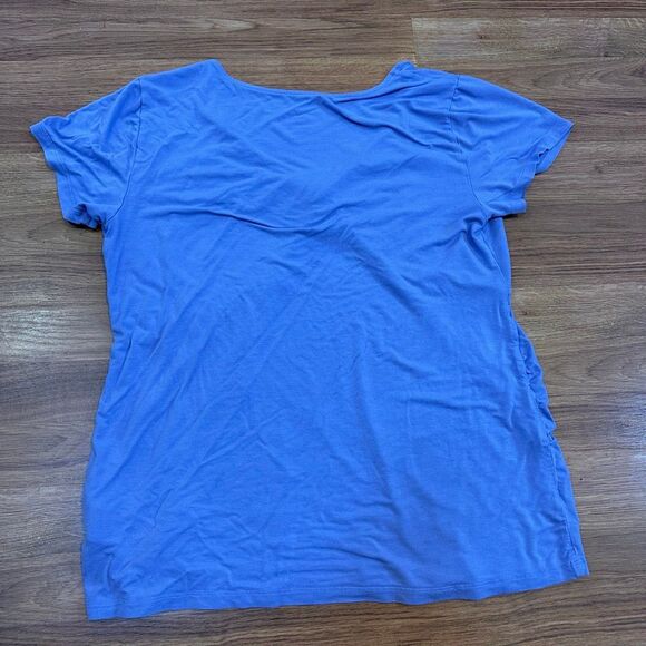 Isabel by Ingrid & Isabel Maternity Short-Sleeve Knot-Front Shirt | Maternity Si - Picture 5 of 9